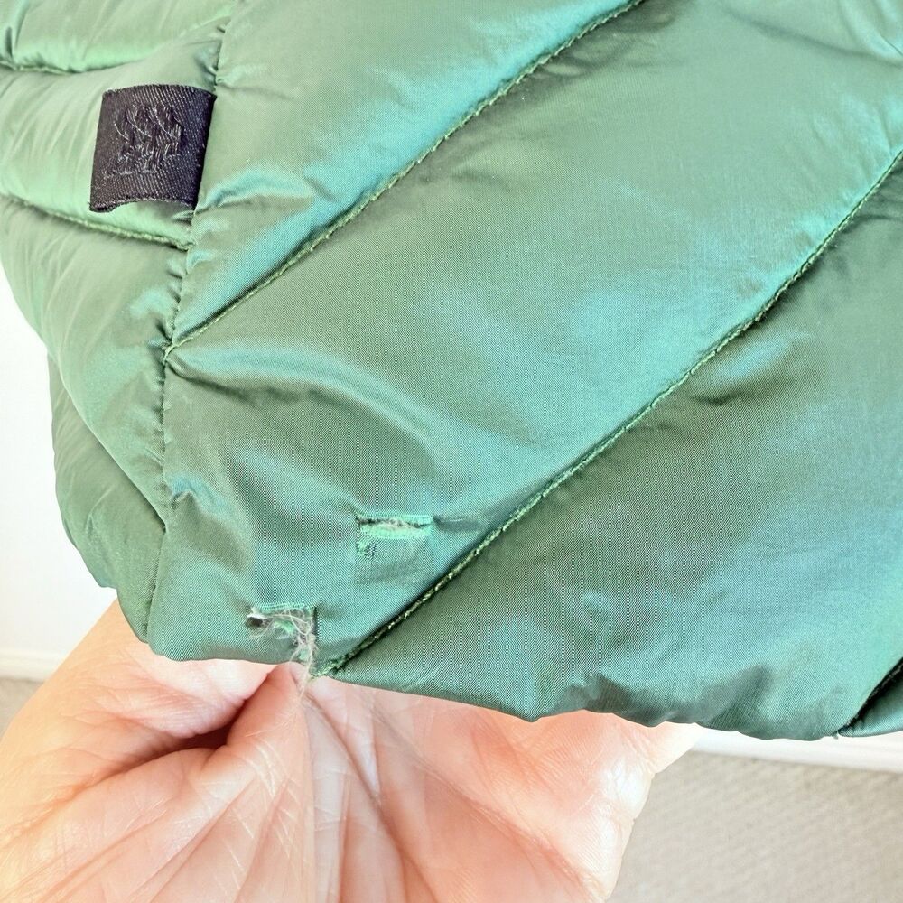 All In Motion Womens Extra Large Lightweight Packable Down Puffer Jacket Green - Picture 11 of 16